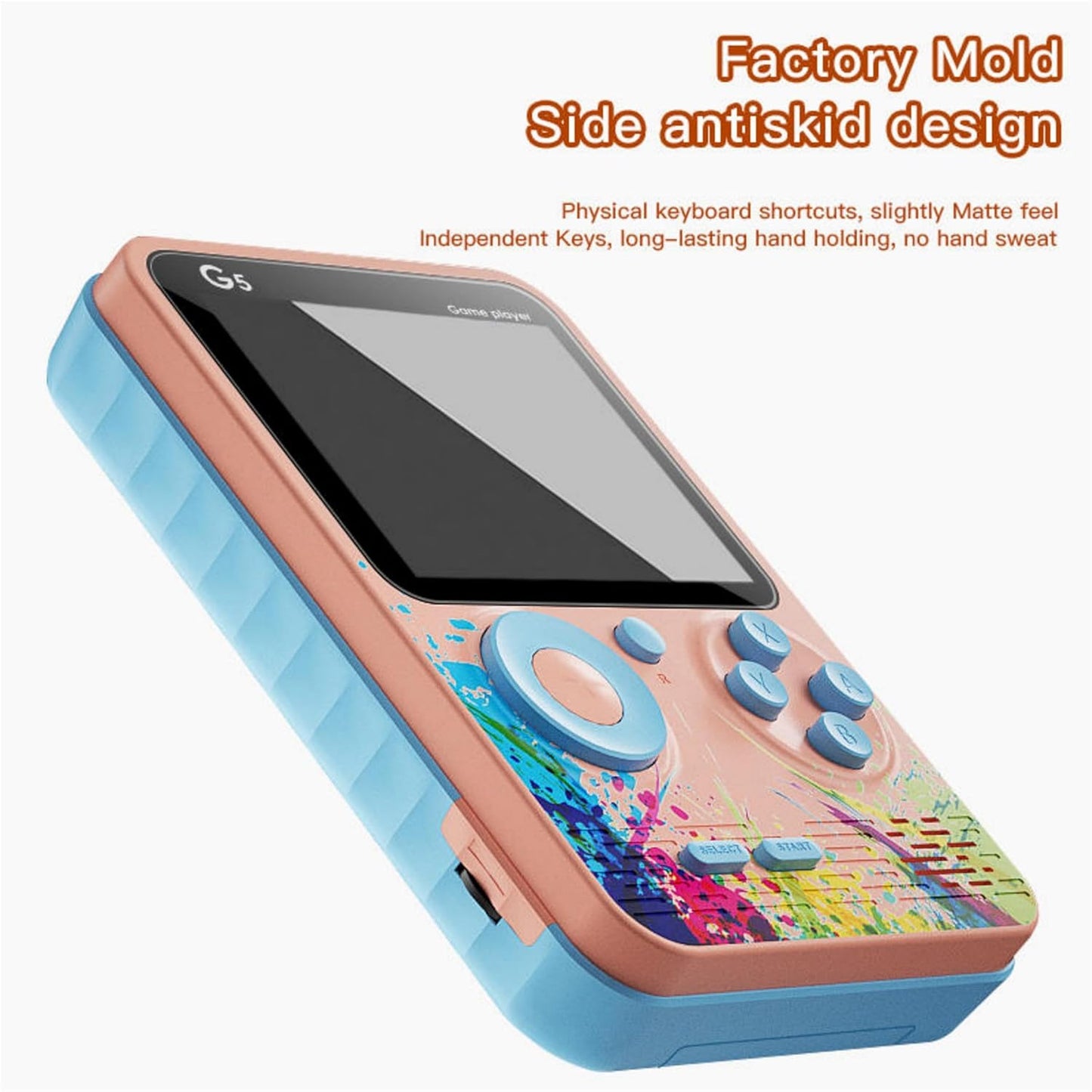 RETRO GAMERS - Handheld Ultra thin Classical Game PAD (500 in 1 Games) - Can Play On TV