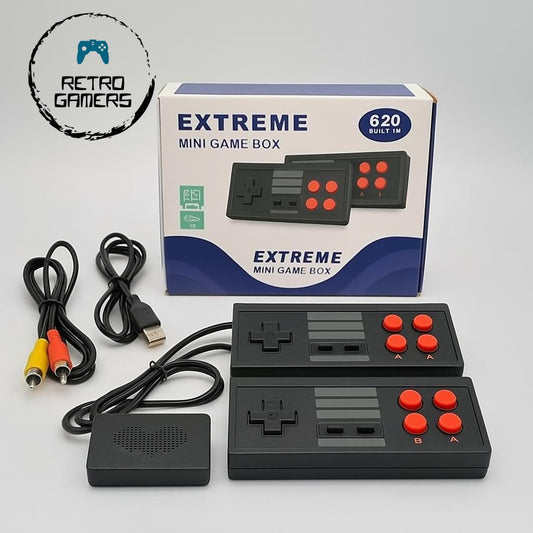RETRO GAMERS - Mini Game Box -(620 in 1 Vintage Games) Limited Edition